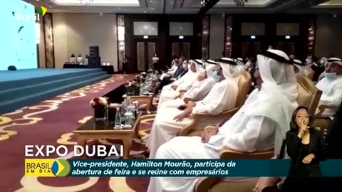 Abertura da Expo Dubai Mourão