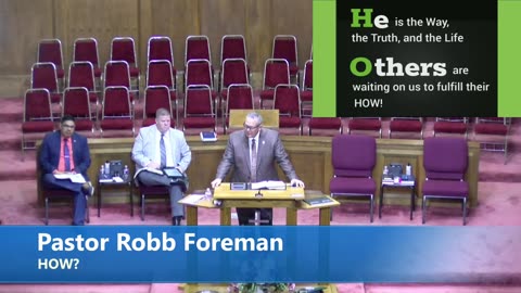 Pastor Robb Foreman // HOW?