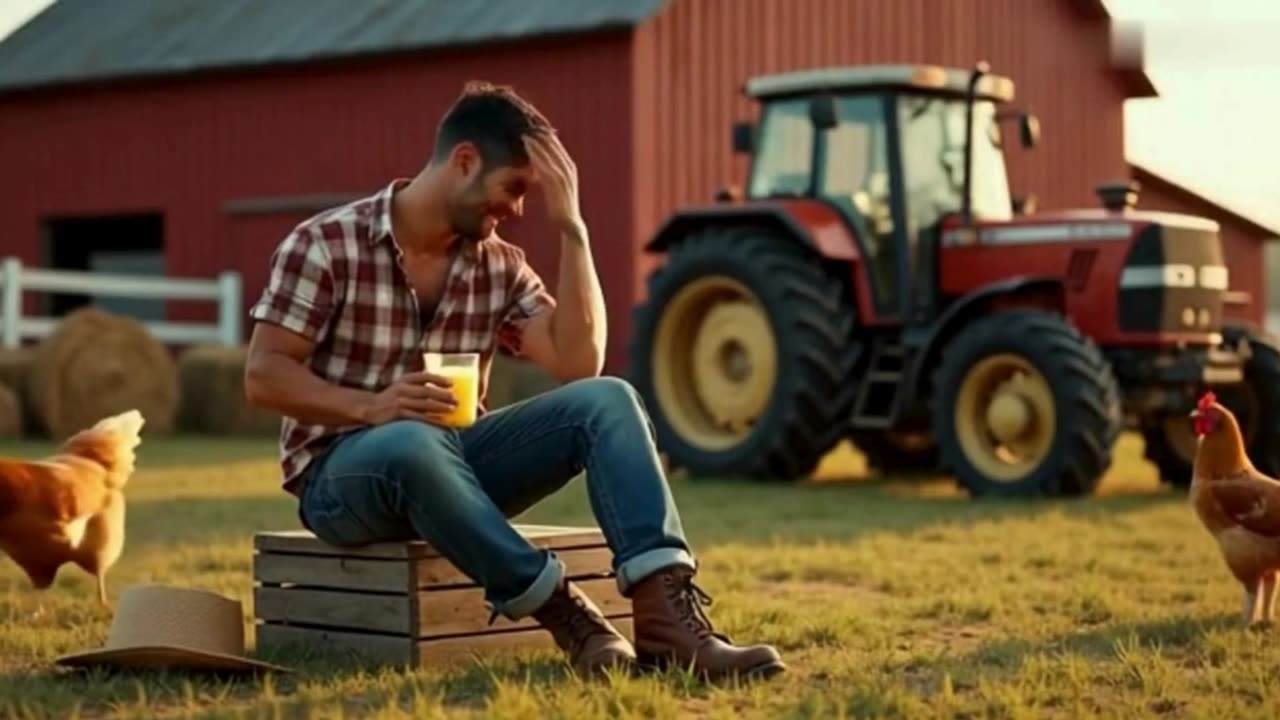 Cristiano Ronaldo On Farm House With Family