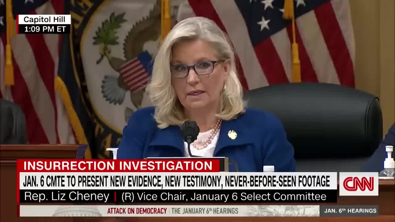 Watch Liz Cheney’s opening statement at public Jan. 6 hearing