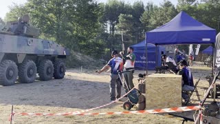 2022 precision rifle world championships Shooting from an APC