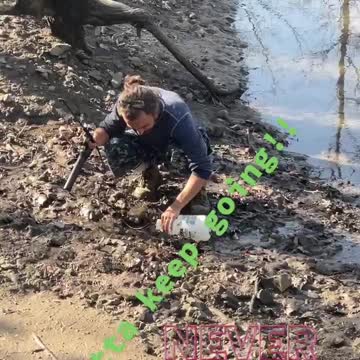 Our new spot has a natural spring and we’re killing the ticks