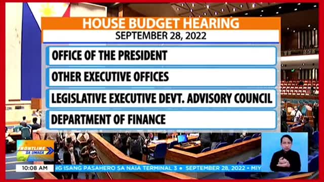 Panukalang P5.3-T national budgetsa 2023, planong ipasa ng Kamara, Sept. 28