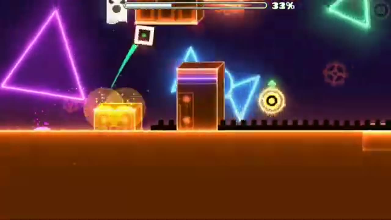 "Autumn Glow" by SmitN | Geometry Dash Halloween Level