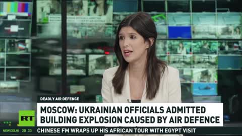 Ukrainian officials admit building blast caused by air defense - Moscow