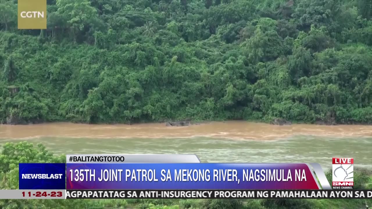 135th joint patrol sa Mekong river, nagsimula na