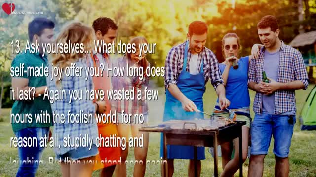 The past and future Christ is of no use without the present One ❤️ Heavenly Gifts thru Jakob Lorber