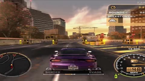 NFS Most Wanted Black Edition - Challenge Series Event 34 Pt 1(AetherSX2 HD)