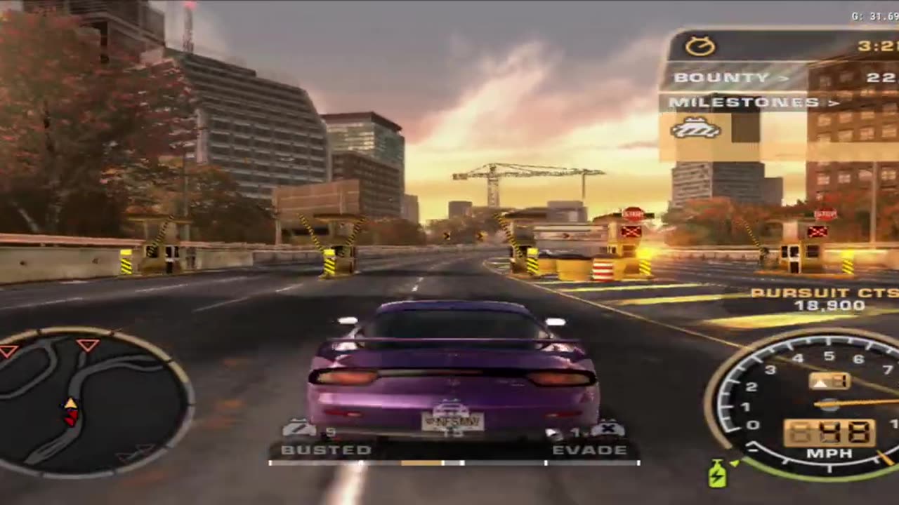 NFS Most Wanted Black Edition - Challenge Series Event 34 Pt 1(AetherSX2 HD)