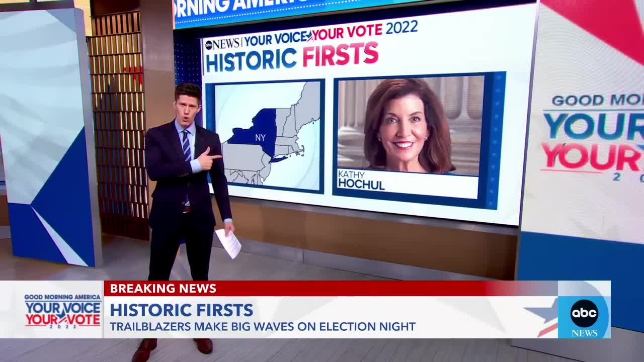 Historic winners of 2022 midterm election l GMA