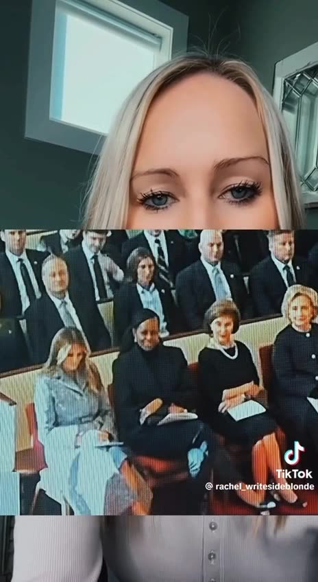 Melania in the CIC seat 😎