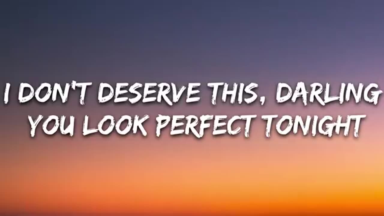 Ed: sheeran-- perfect (lyrics)