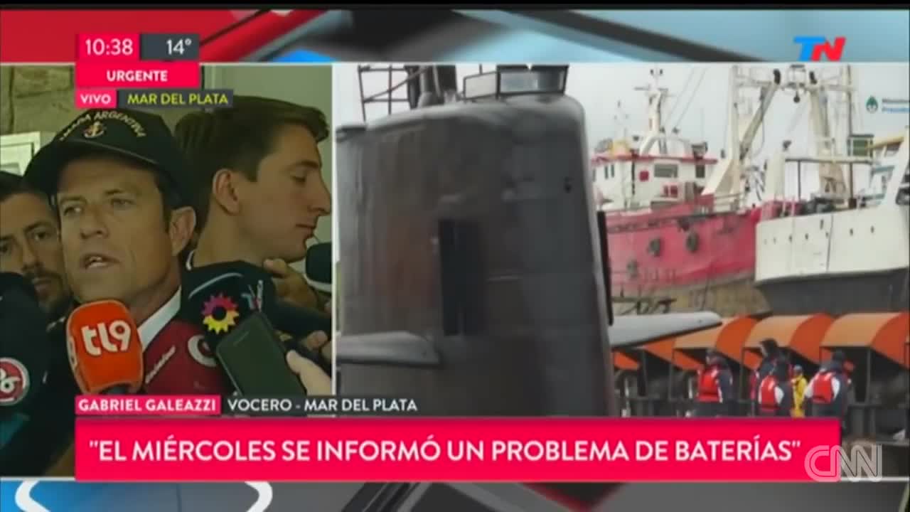 Search for the missing Argentine military submarine