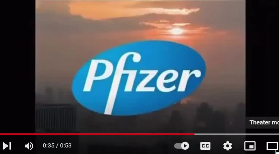 Brought to you by P f I z e r