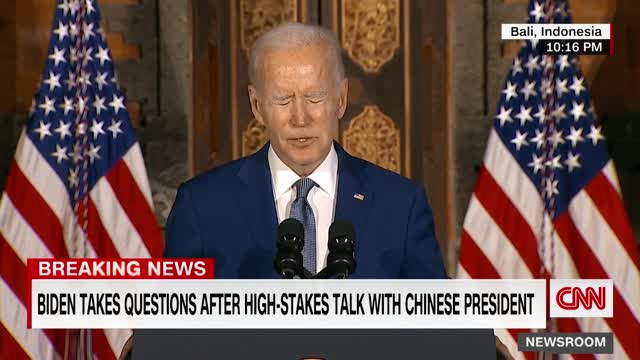 Biden describes what he discussed with Xi Jinping in G20 meeting