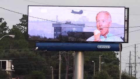 Biden Billboard in Wilmington North Carolina 😂😂😂😂
