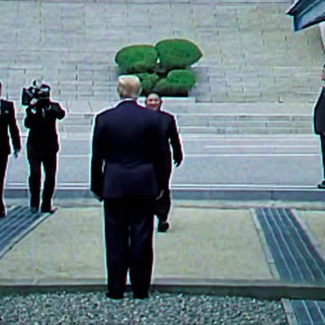 Most dangerous meet up of all time! When Trump stepped into North Korea