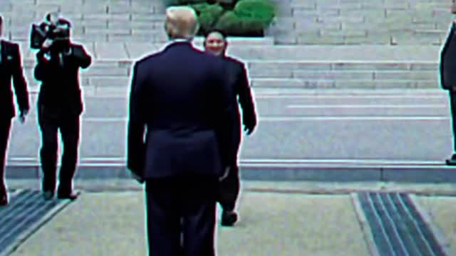 Most dangerous meet up of all time! When Trump stepped into North Korea