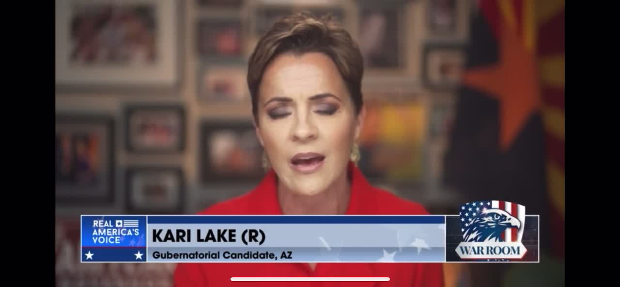 Kari Lake - AZ election scumdoggery has reached its zenith