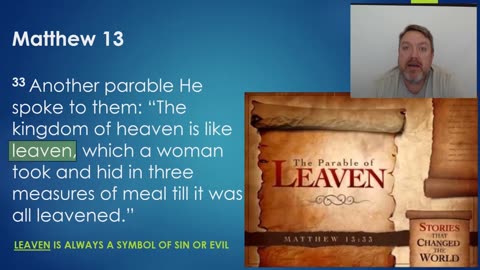 Hidden Leaven parable - Matt 13: 33