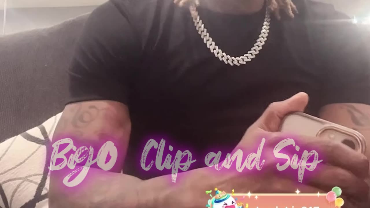 LuvlyLiz dancing w/her new boo thang 🤦🏾♀️6/8/24 #bigoclipandsip