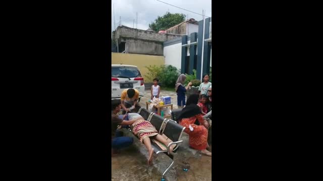 Frayfor Cianjur West Java Indonesia 21 November 2022 Collection of Videos of the Earthquake that Happened in Cianjur West Java Indonesia 21 November 2022