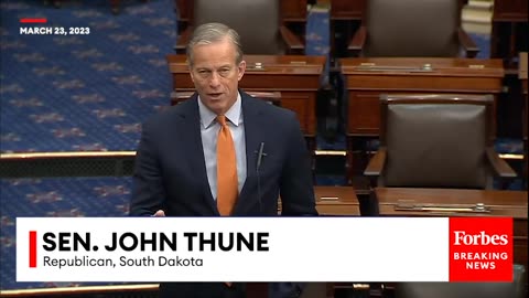 Thune Points Finger At Biden- 'Trade Has Been A Low Priority On The President's List'