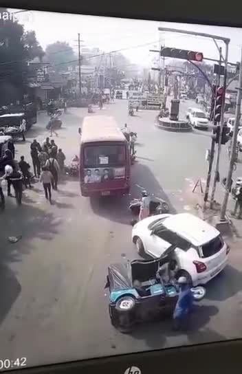 Bus driver suffered heart attack while driving