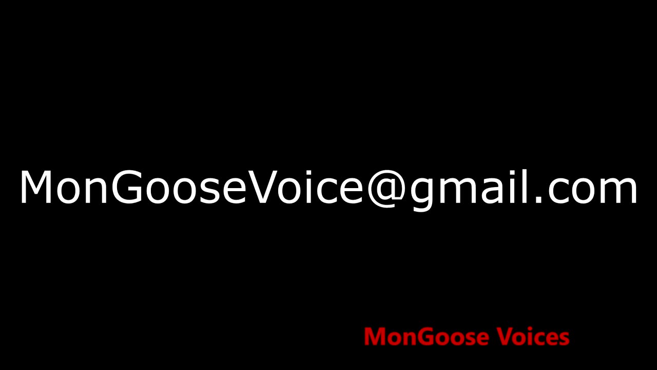 MonGoose Voices Character Demo 2