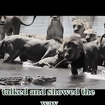 Lions vs Crocodiles