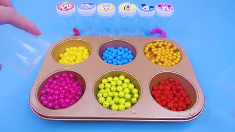 Satisfying Video l How to Make Bear & Squirrel Lollipop Candy with Playdoh ASMR # 129 CraftBox