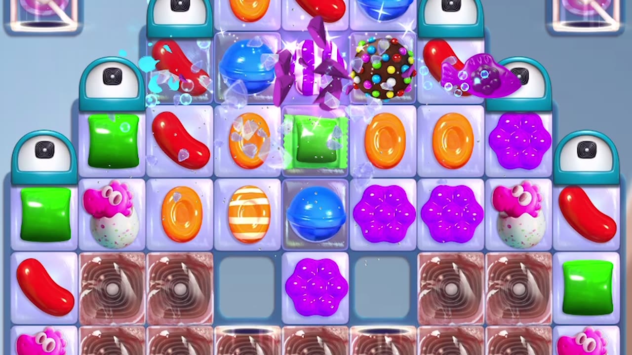 Candy Crush: 3/6 gameplay (level 6256)