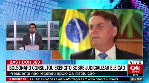 Bolsonaro consultou o Exército sobre judicializar a eleição | CNN 360º