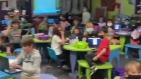 Children's reaction is priceless after hearing they won't need to wear masks at school in Las Vegas