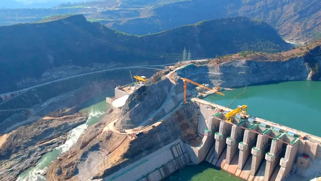 A Bird's Eye View of the Hydro Power Project (HPP)-Harnessing Nature's Power Exploring HPP Journey