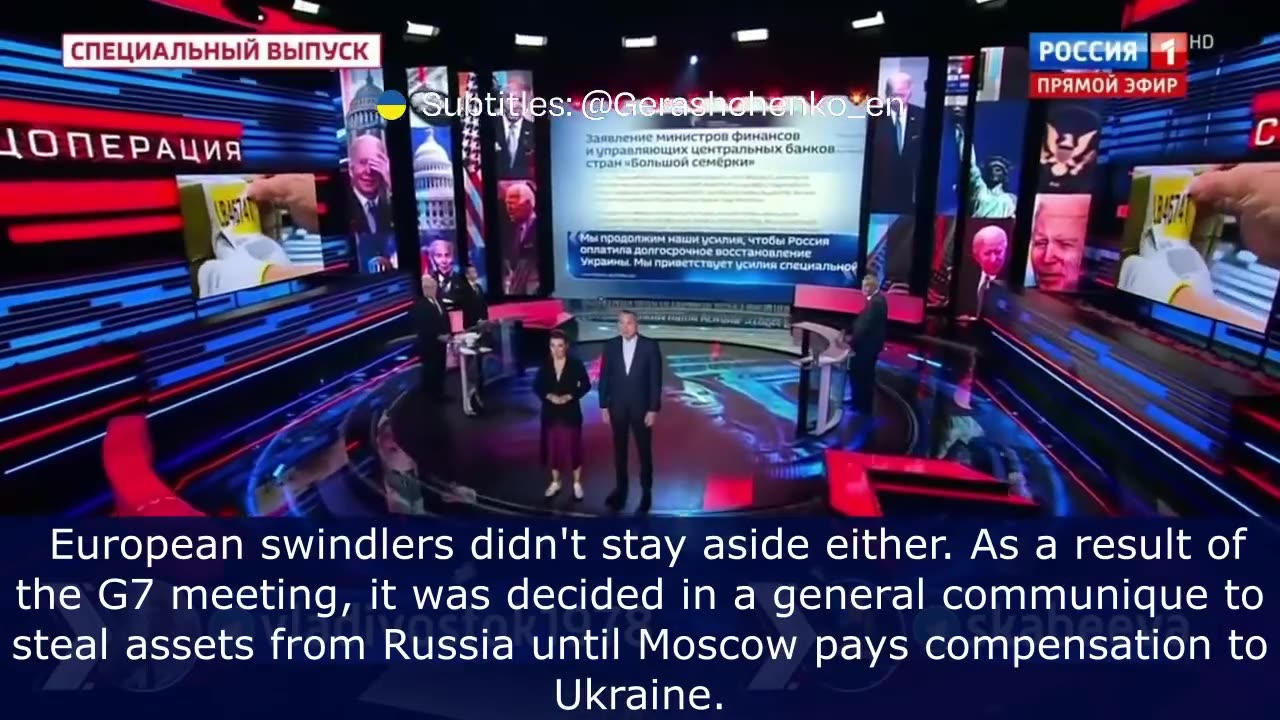 π·πΊπΊπ¦ Ukraine Russia War | Russian State TV Hosts Fume Over Frozen Assets | RCF