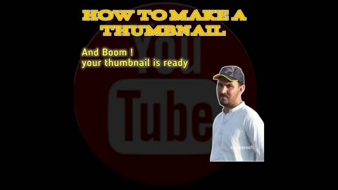 How to Create a youtube Thumbnail