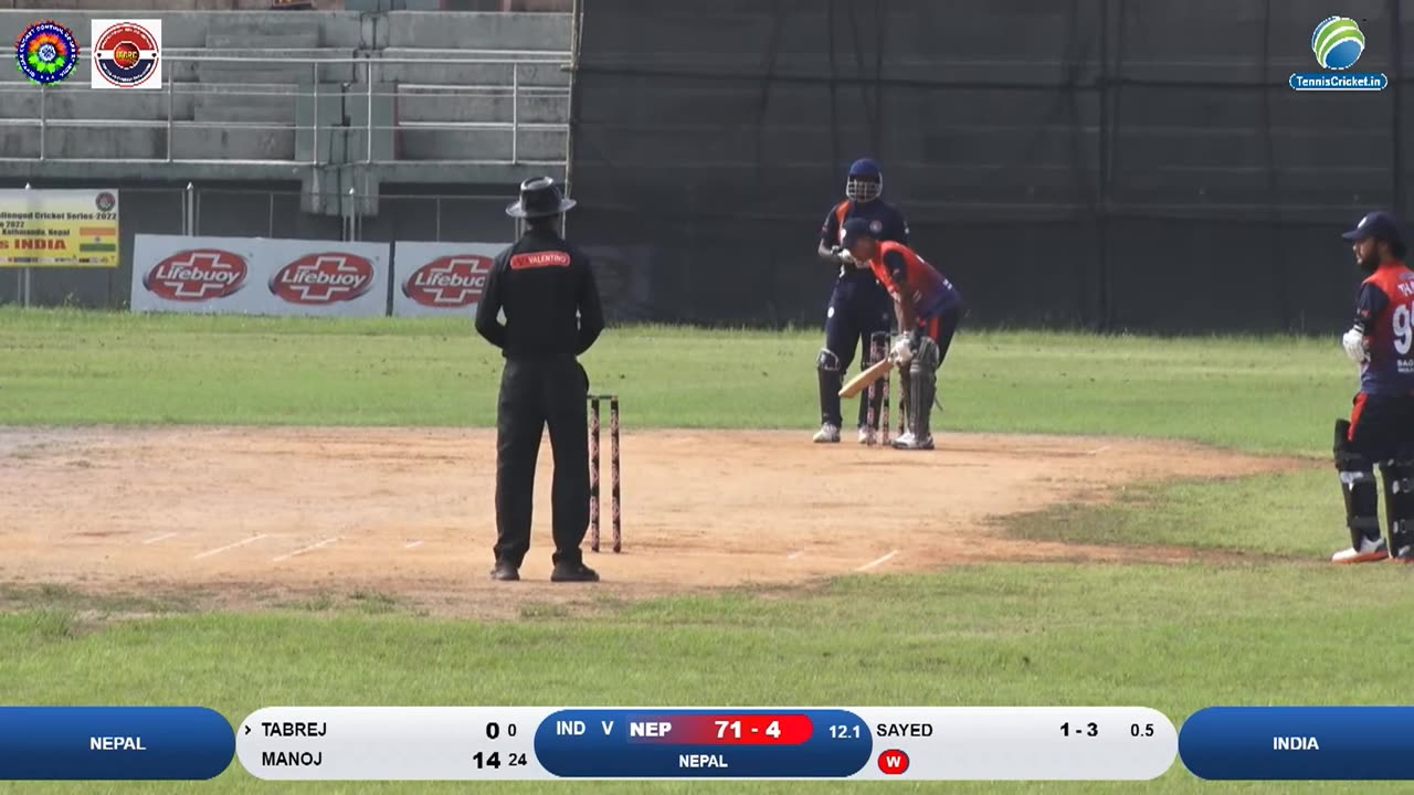 India vs Nepal 1st match