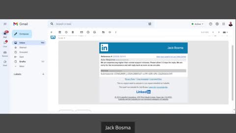 LinkedIn Account Recovery Appeal Request