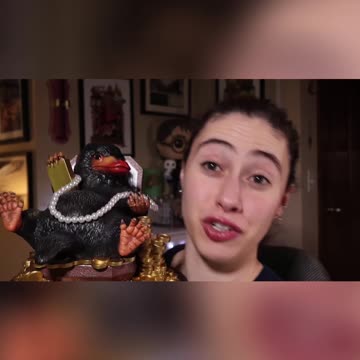 Meet Teddy the Niffler! #fantasticbeasts #wizardingworld #magicalcreatures