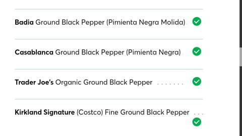 Consumer Reports: list of spices 04/03/2023