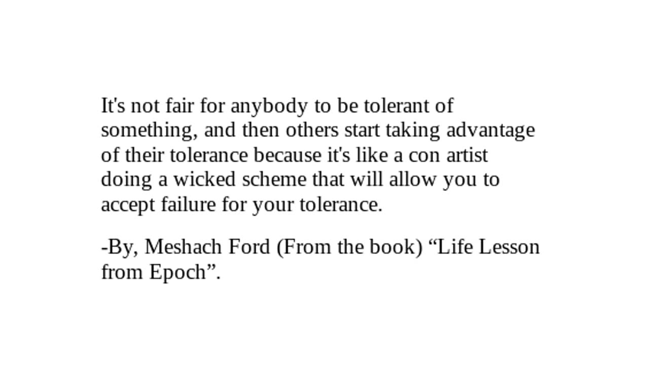 "Life Lesson from Epoch" Checkout Description