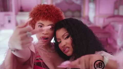 A 'Princess Diana' remix video features NICKI MINAJ and Ice Spice getting rowdy.