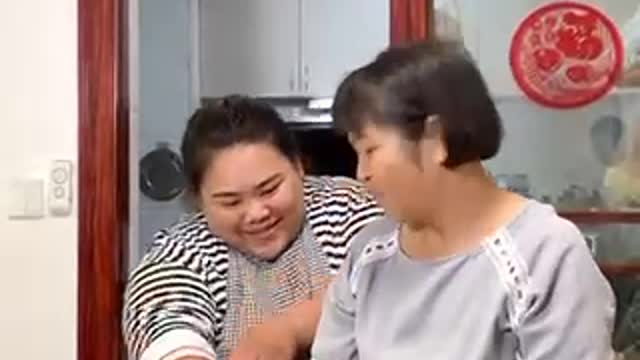 Funny mother and child