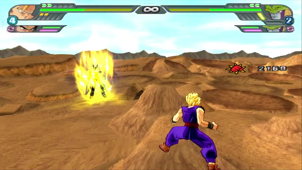 GOHAN VS CELL | DRAGON BALL Z BUDOKAI TENKAICHI 3