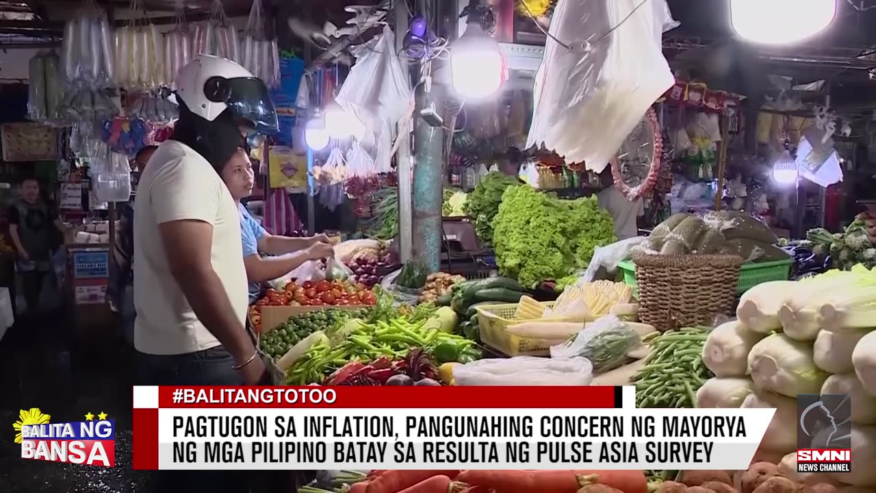 Pagtugon sa inflation, pangunahing concern ng mayorya ng mga Pilipino batay sa resulta ng PAS