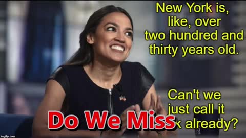 MORE AOC the Bartending Fool