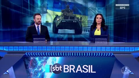 Ucrânia acusa Rússia de lançar mísseis contra Polônia | SBT Brasil (15/11/22)