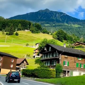 beautiful switzerland scene