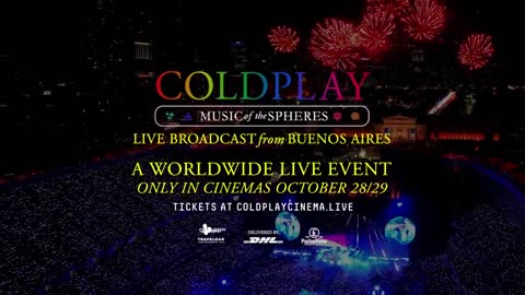 Coldplay Live Broadcast From Buenos Aires (Official trailer)